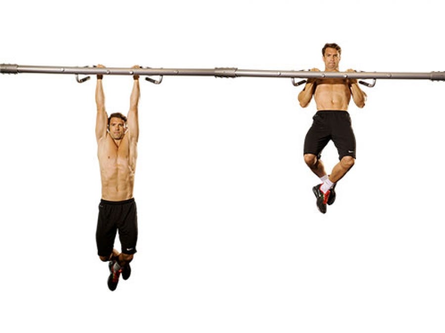 10 variaties op de pull-up oefening