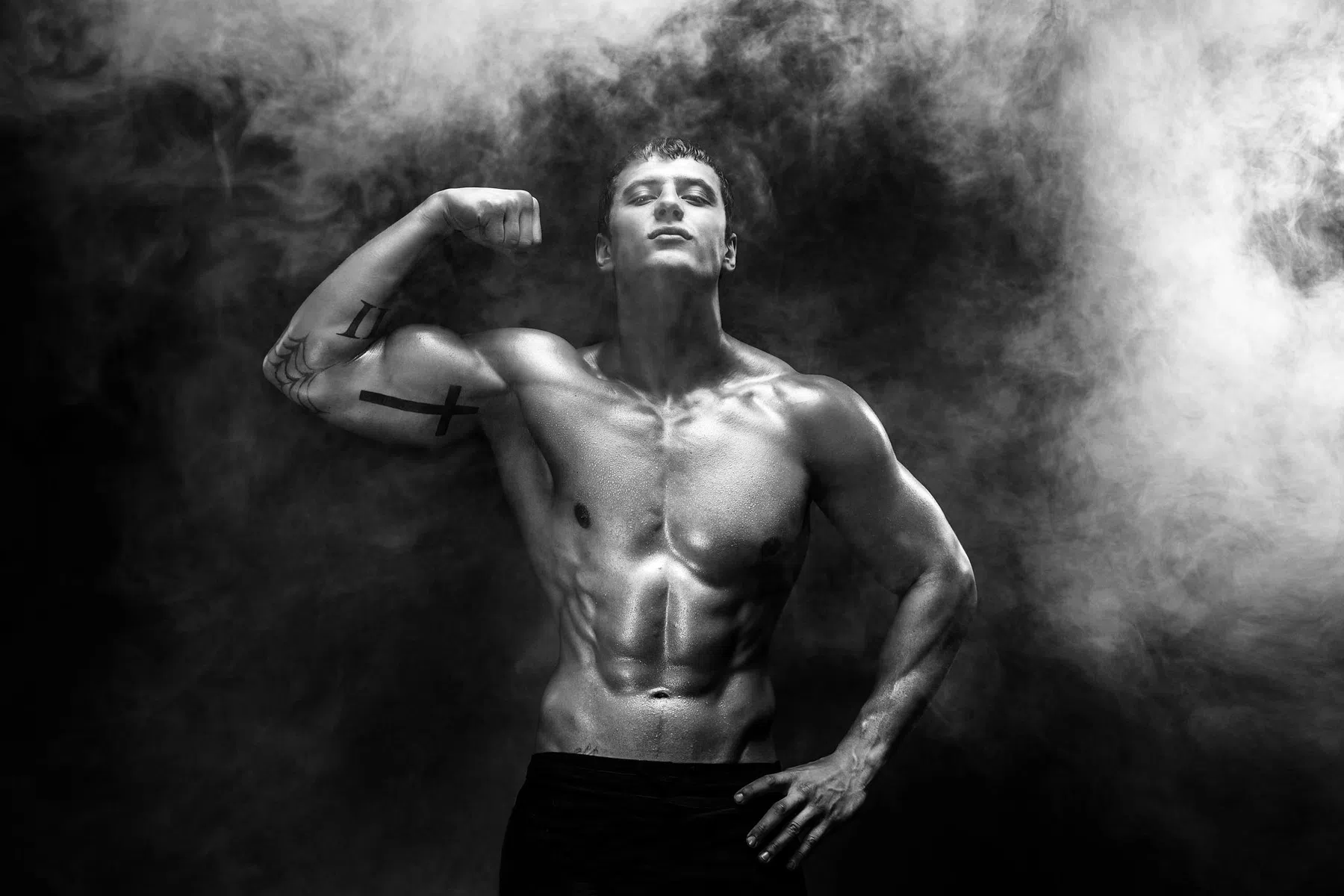 Man fit door de 75 hard challenge