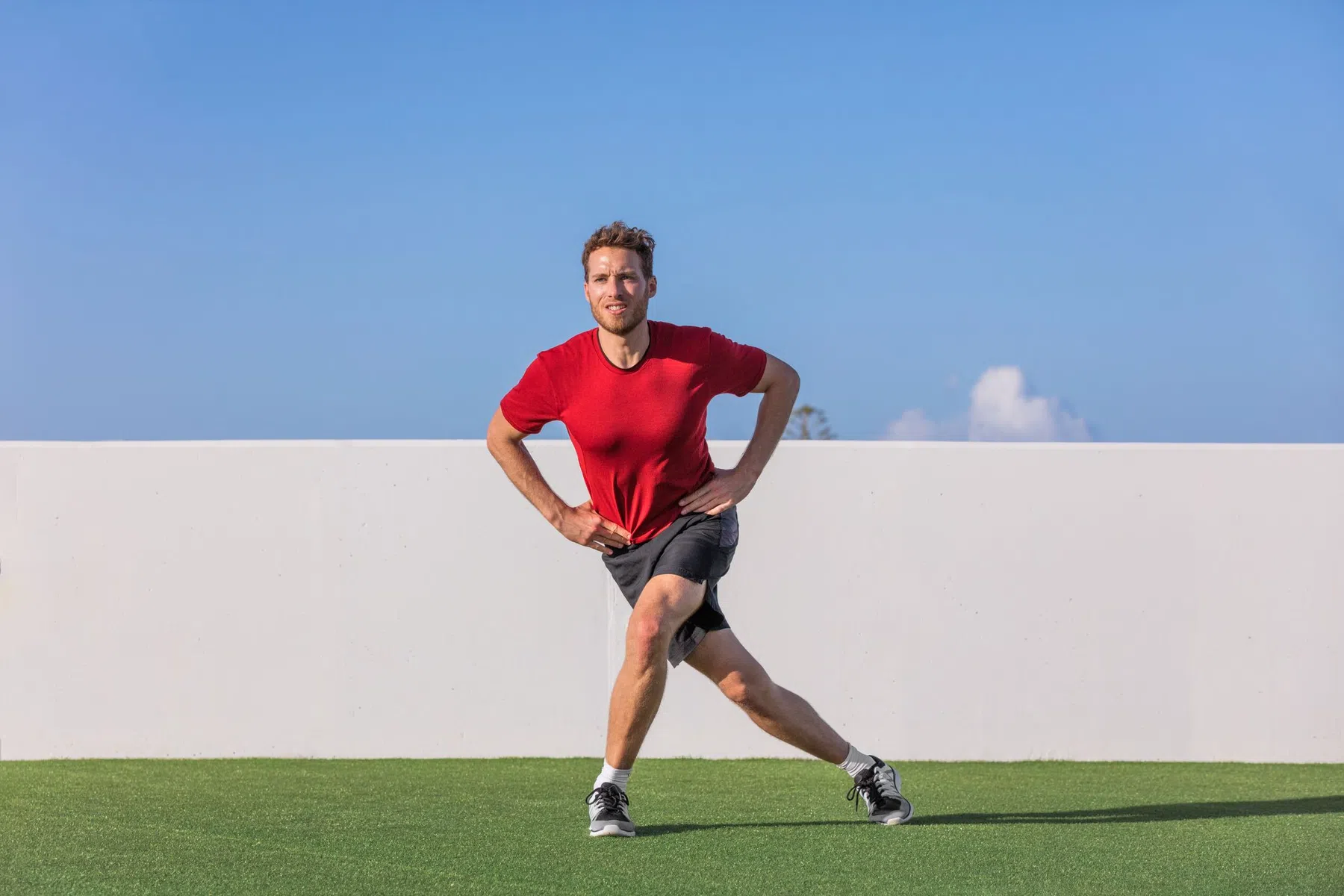 curtsy lunge