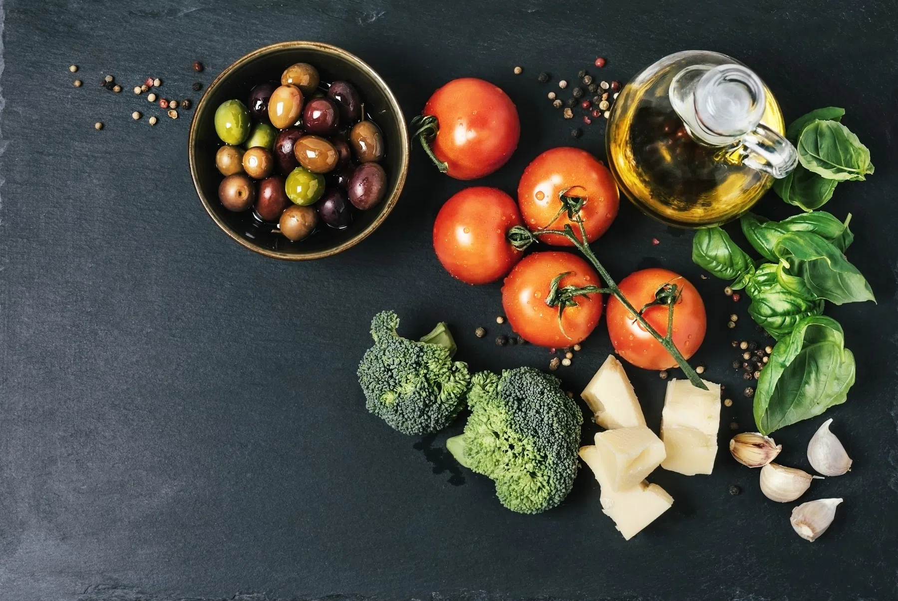 Mediterraan dieet recept ingrediënten