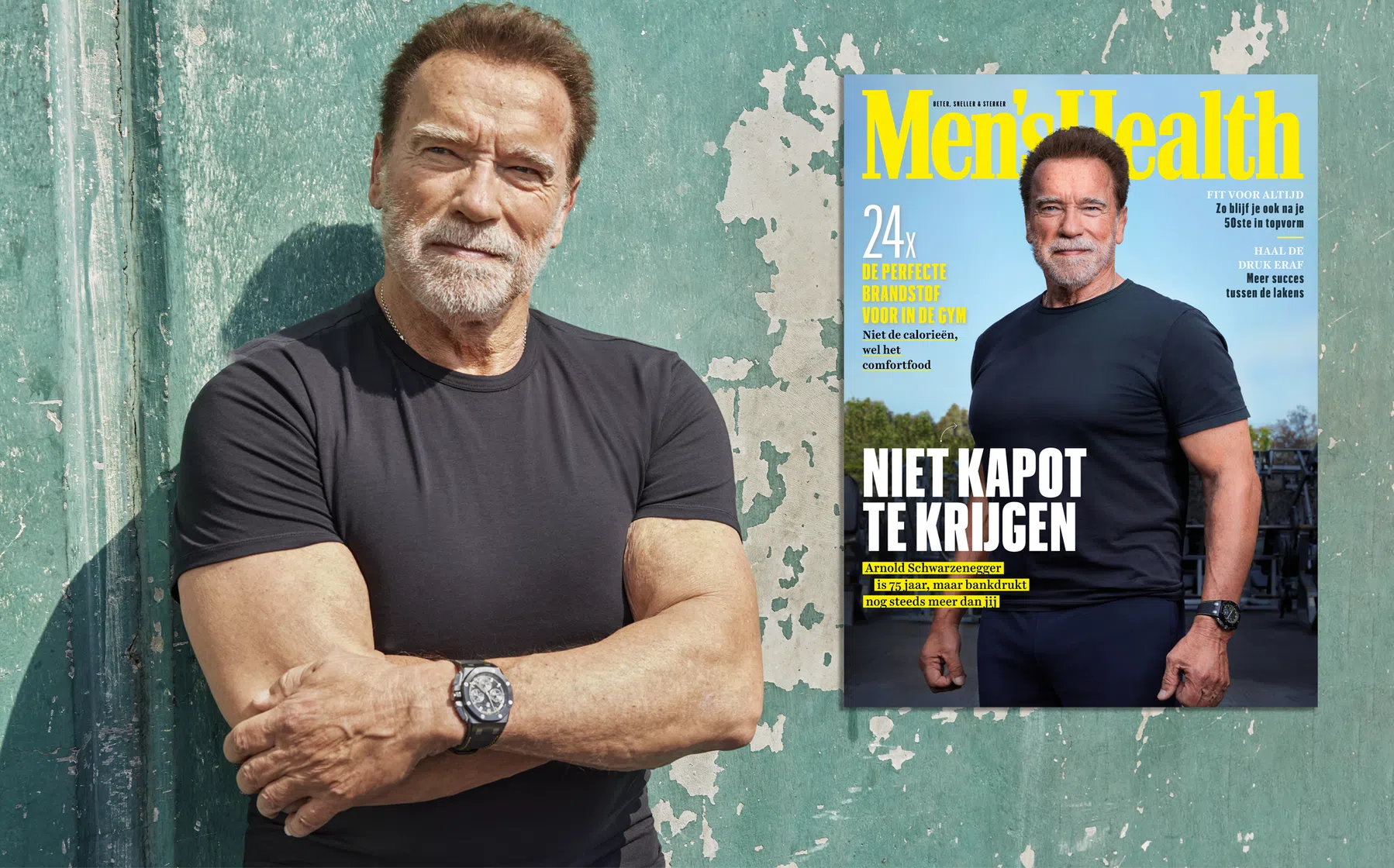 Arnold Schwarzenegger cover