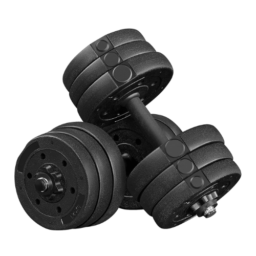 5 verstelbare dumbbells zodat jij altijd en overal kunt trainen