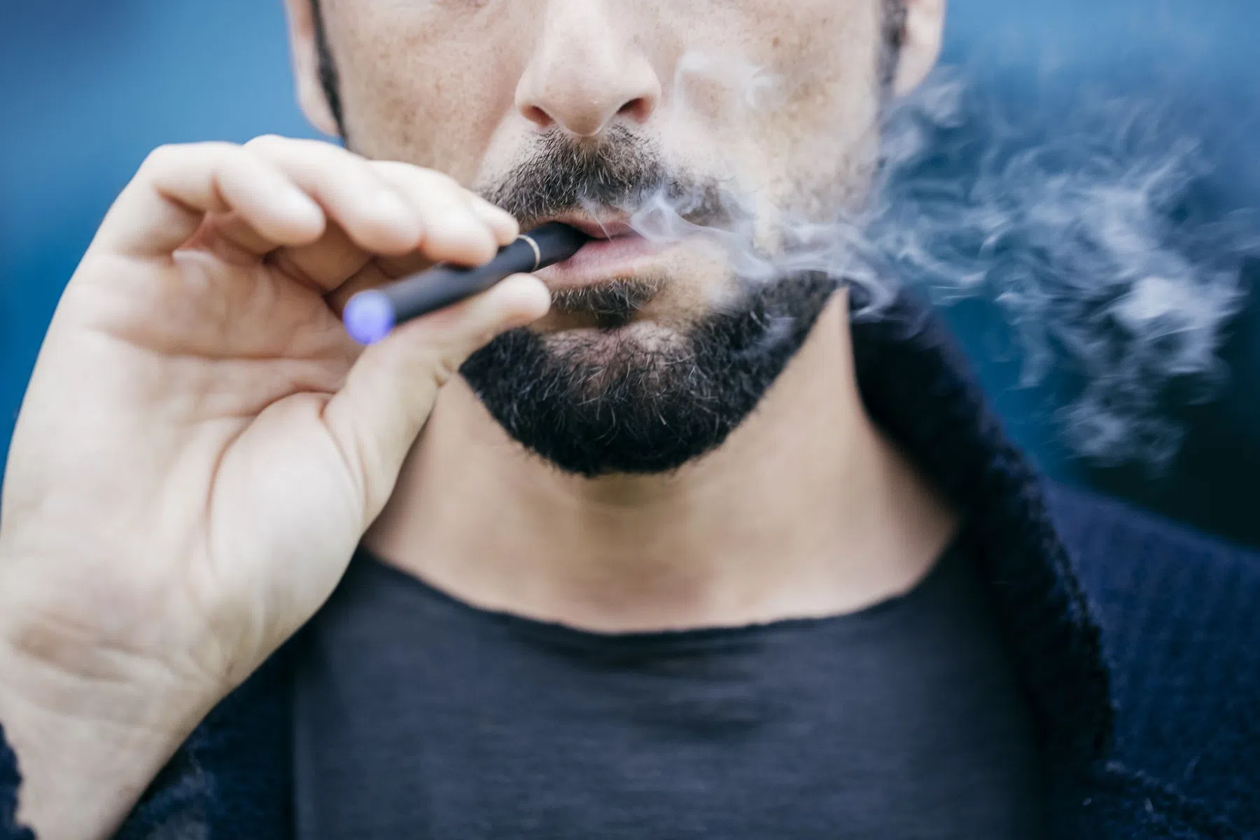 stoppen met vapen