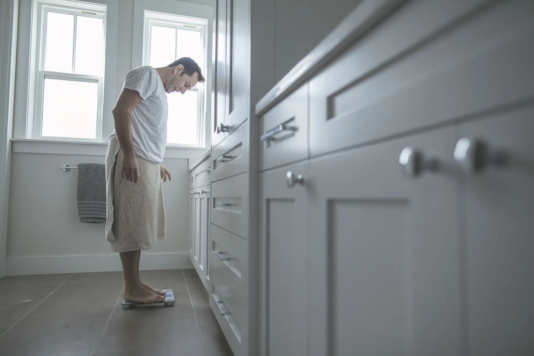 afvallen door stress