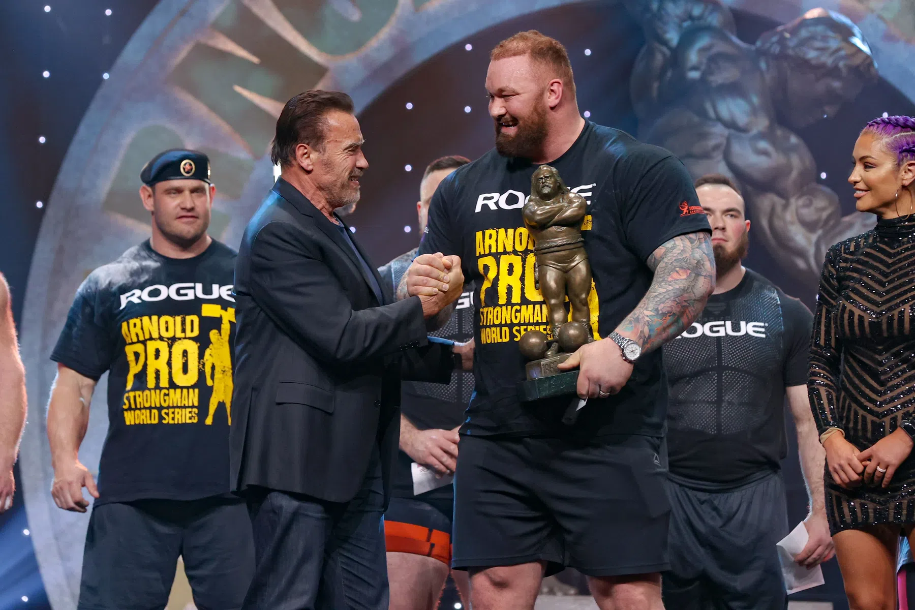 Hafthor Bjornsson is terug