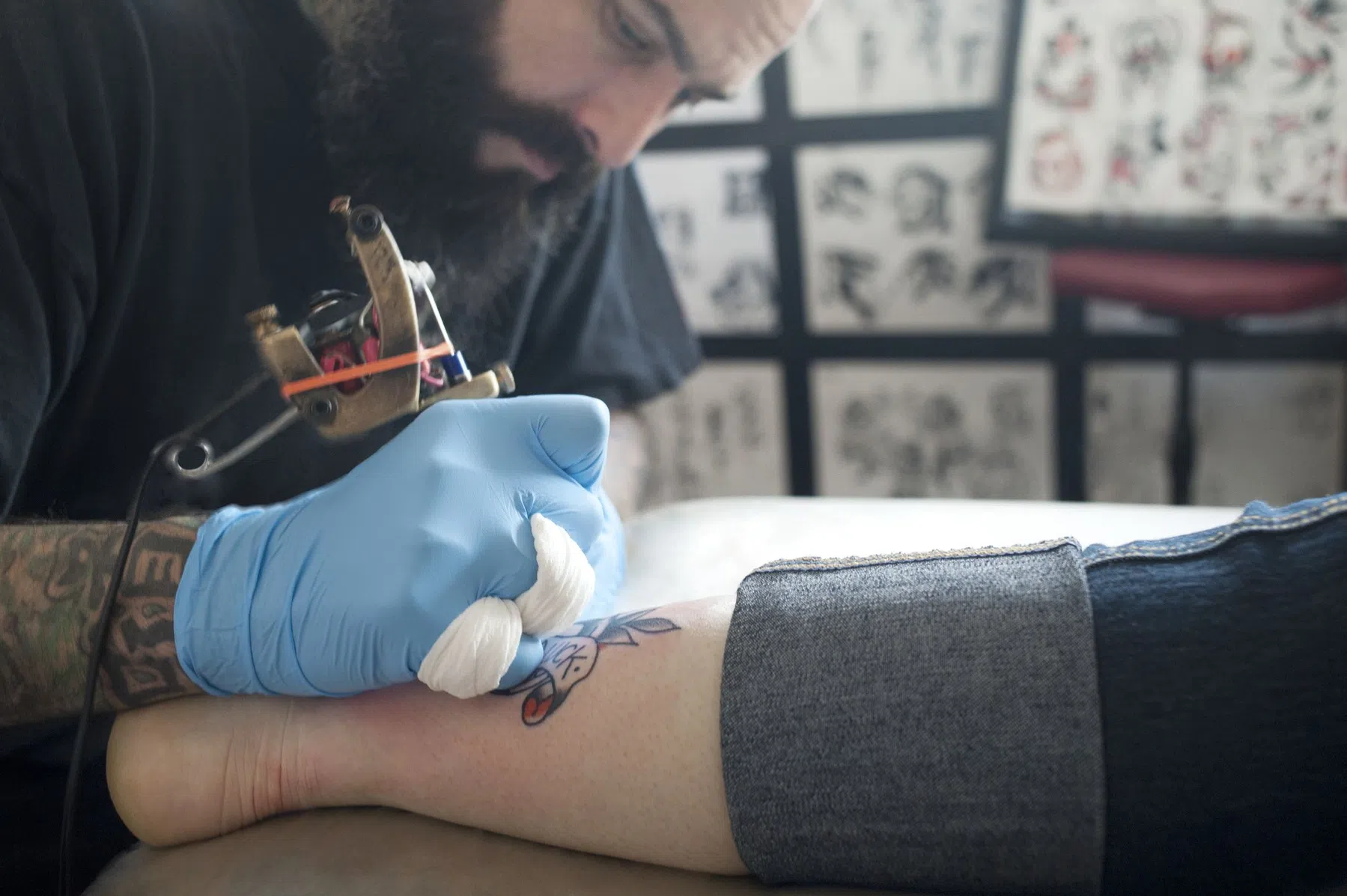 kleine tattoo man
