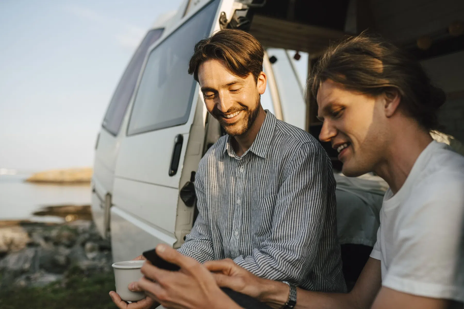 mannen met gadgets
