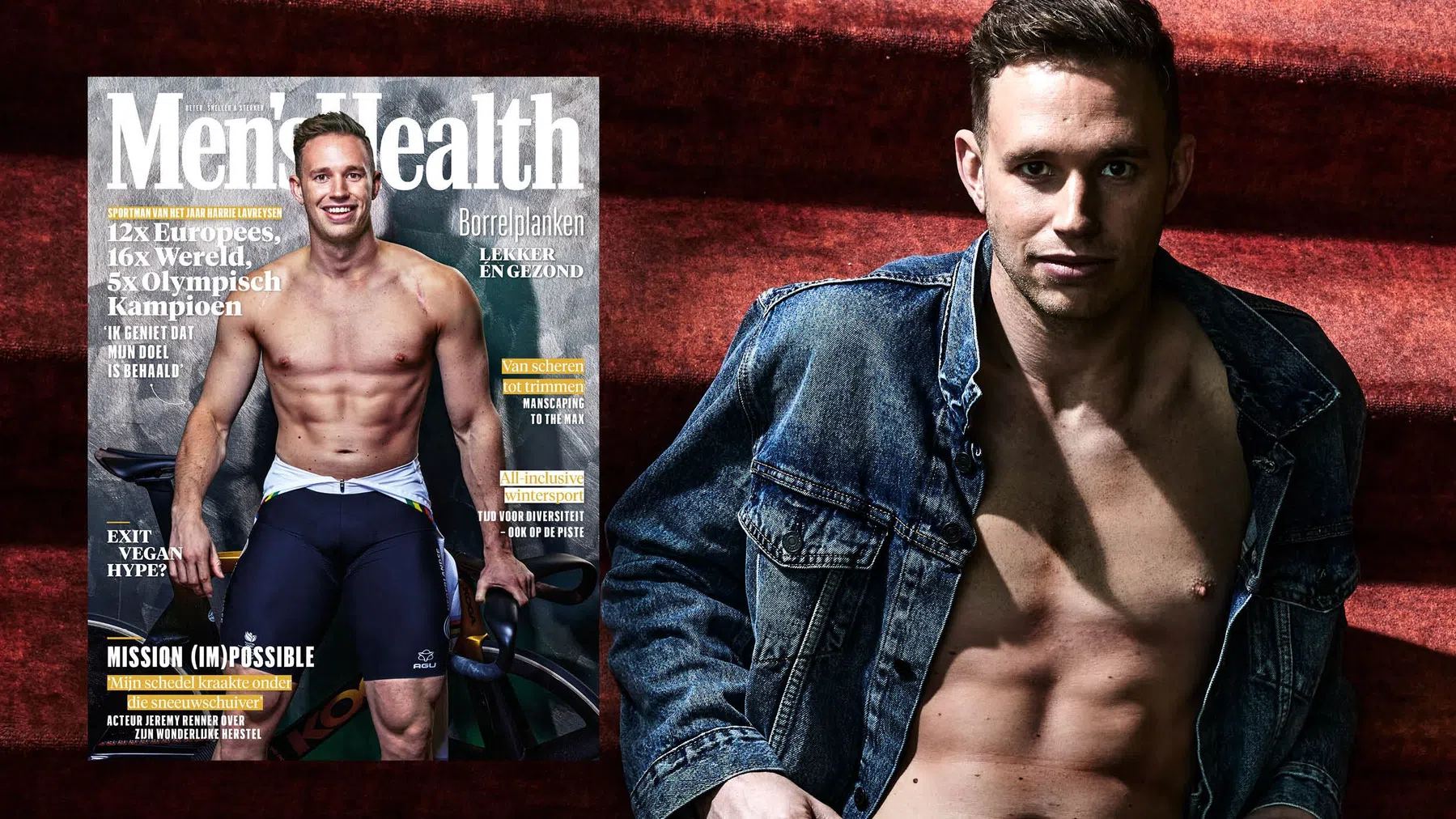 Harrie Lavreysen cover Men's Health