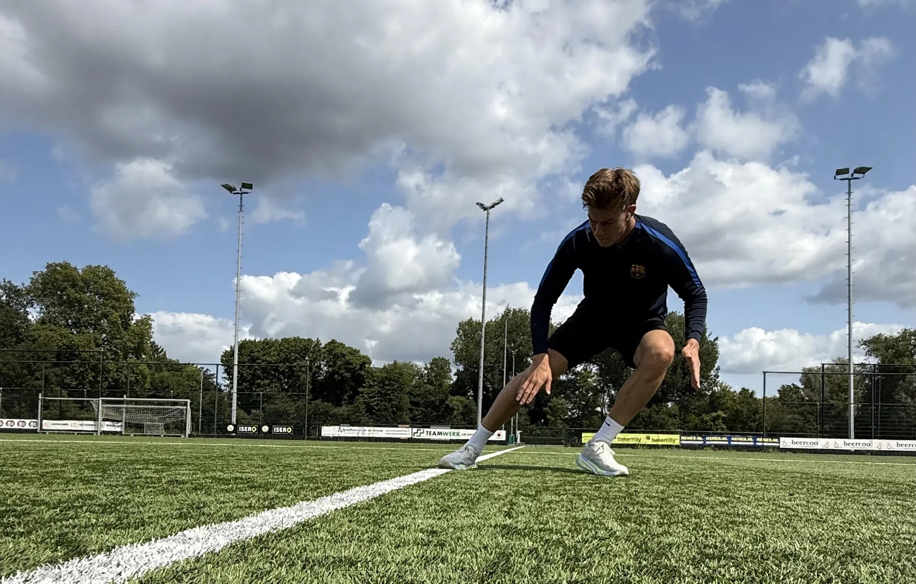 Haalt deze Men's Health-redacteur de scheidsrechter conditietest?