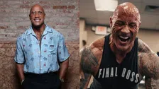 Thumbnail for article: Bizarre transformatie Dwayne 'The Rock' Johnson: 27 kilo lichter voor nieuwe film 