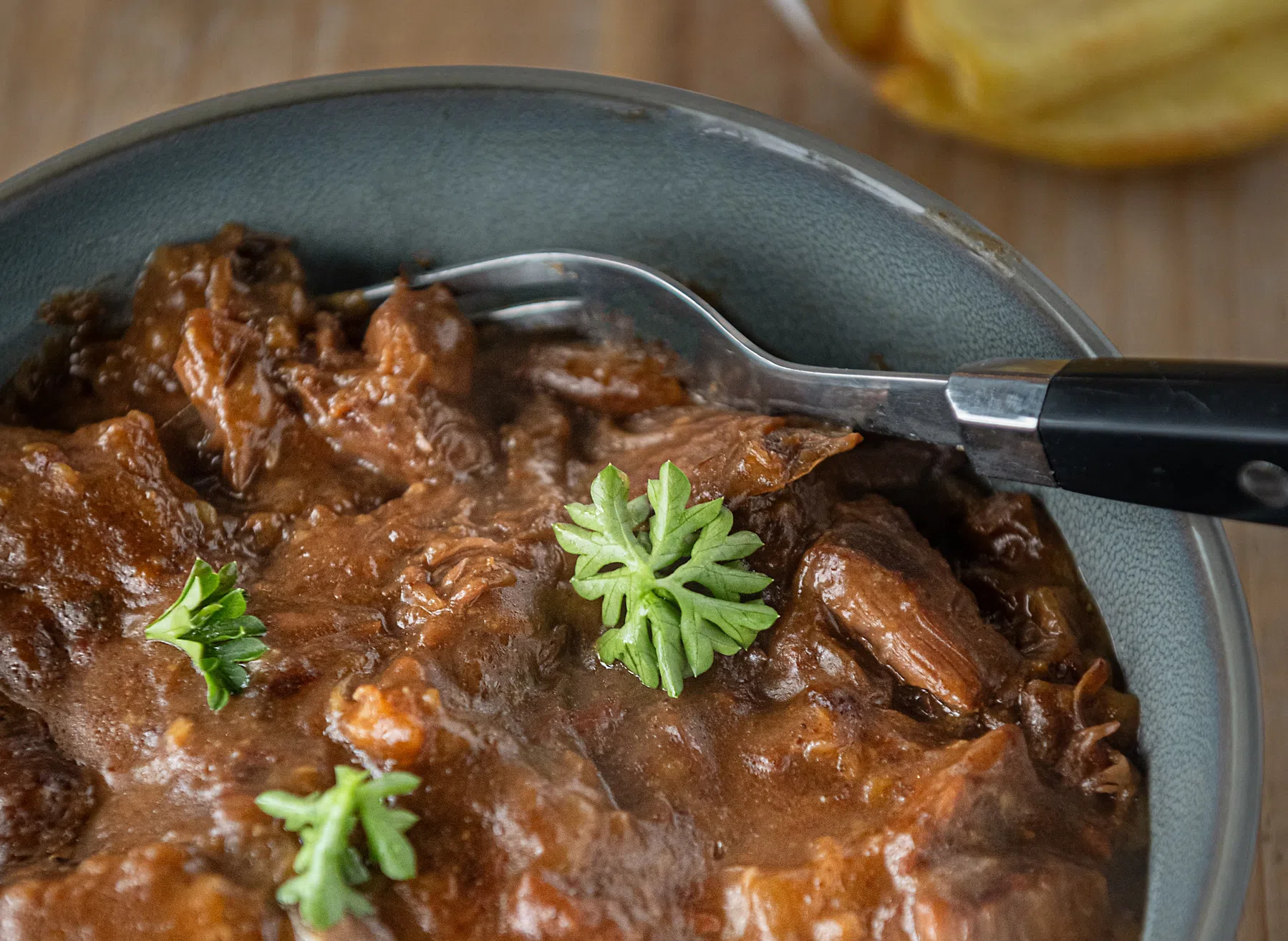 Brabants stoofvlees met kruidenbitter