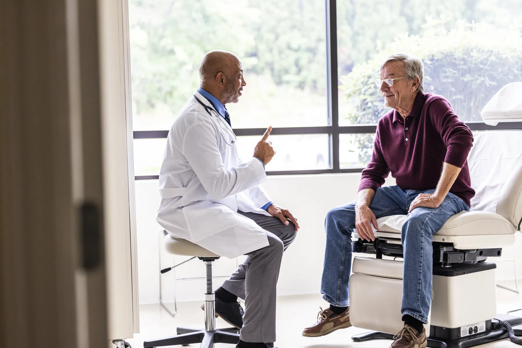 Dit gebeurt er tijdens een prostaatonderzoek