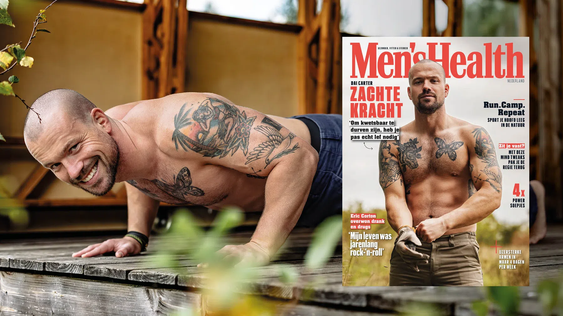 Elke maand inspiratie die je wél gebruikt. Abonneer je nu op Men's Health. 