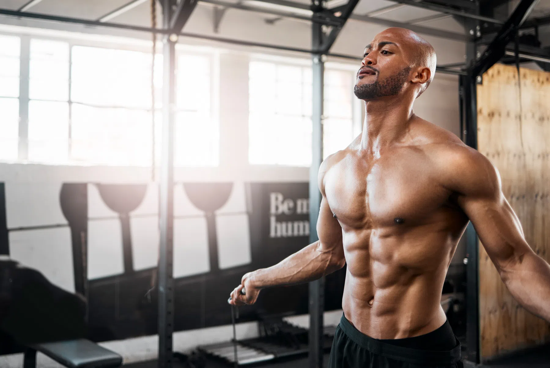 Stress verlagen tijdens het droogtrainen