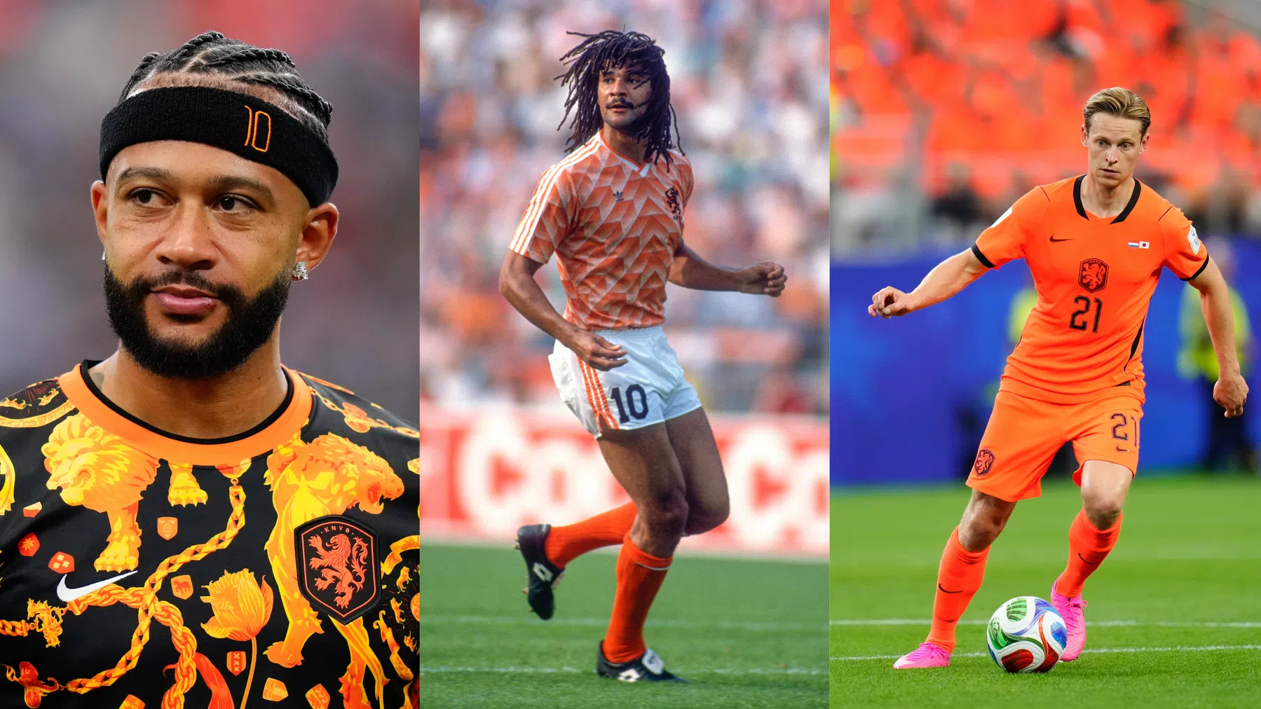 Van zweetband tot dreadlocks: iconische Oranje-stijlen