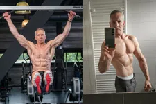 Thumbnail for article: Huib (54) is al 10 jaar  topfit: ‘Consistentie is belangrijker dan perfectie'